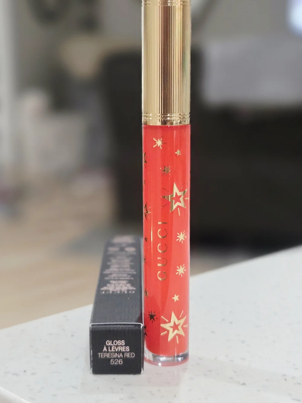 Gucci Lip Gloss~ TERESINA RED 526